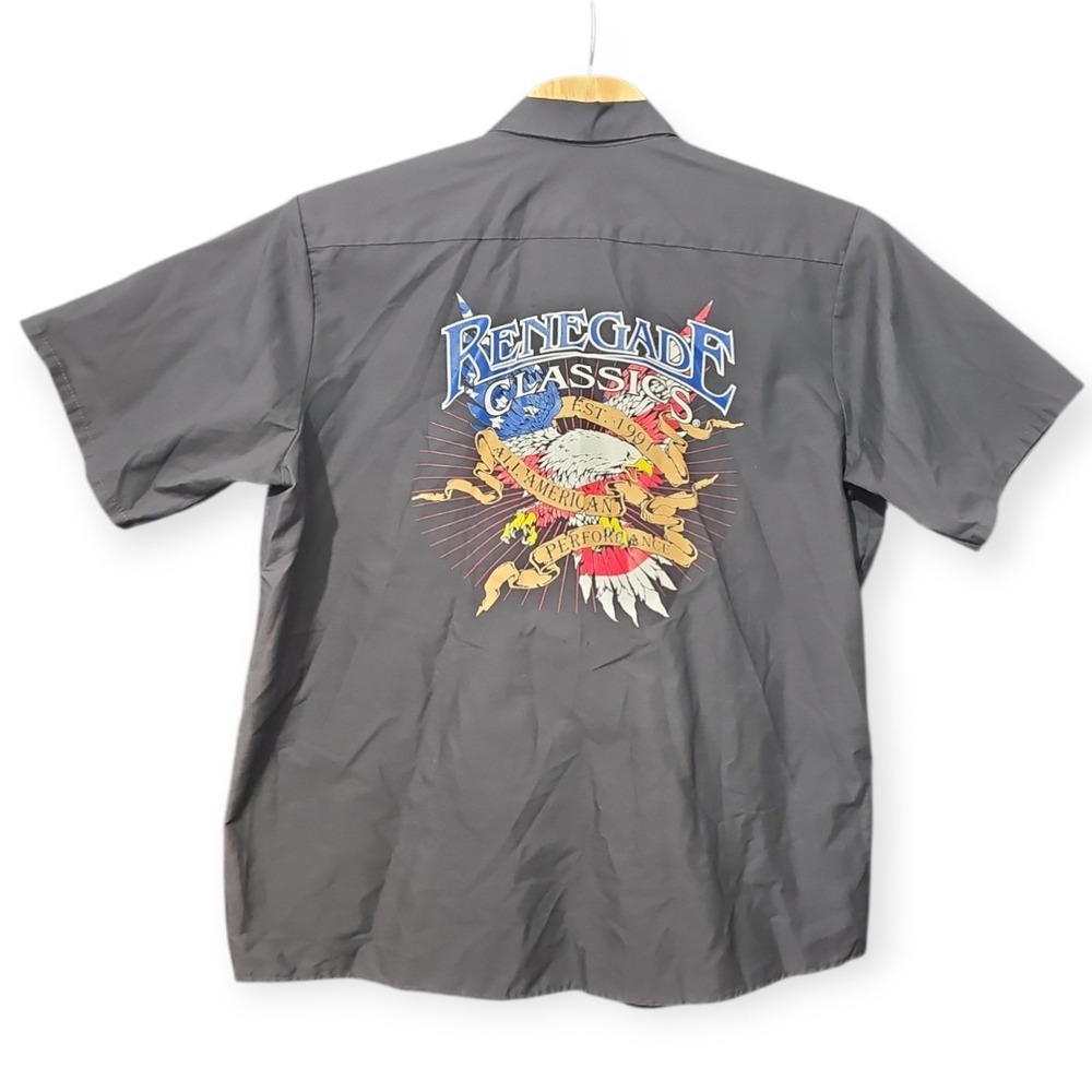 Red Kap Renegade Classics Northern Virgina Mechanic Shirt 3XL Motorcycles Biker